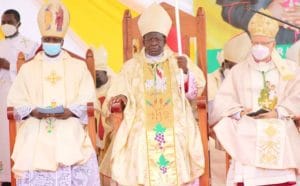 His Lordship Rt. Rev. Bishop Mark Kadima Wamukoya of the Catholic Diocese of Bungoma