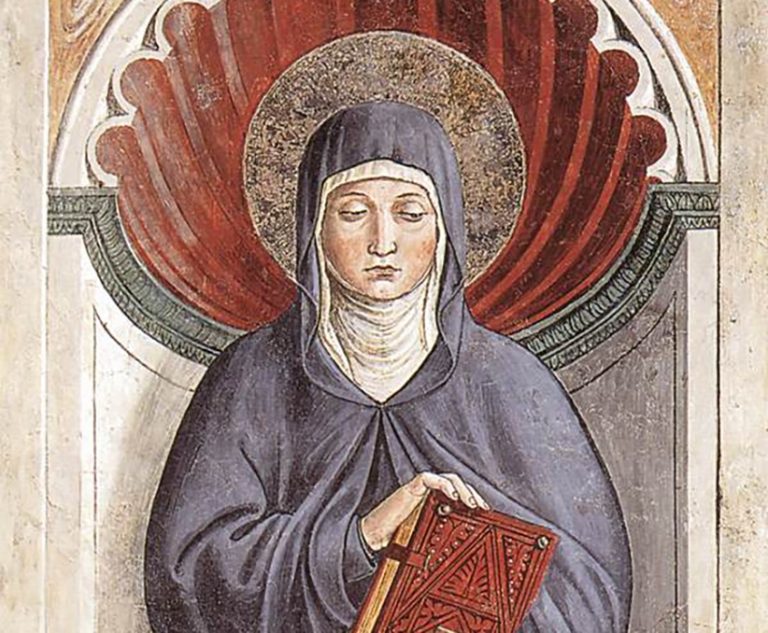 Saint Monica, the patron saint of mothers