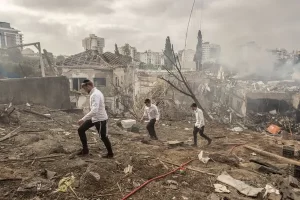 The aftermath of Israel's attack on Israel
